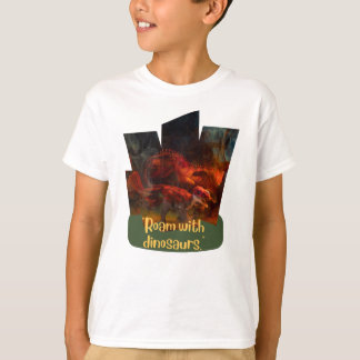 T-SHIRT DEVIS D'ANIMAUX DE DINOSAUR DESIGNS