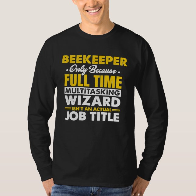 T-shirt Devis d'apiculteur apiculteur (Devant)