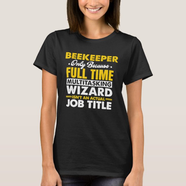 T-shirt Devis d'apiculteur apiculteur (Devant)