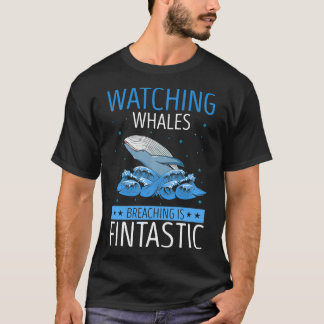 T-shirt Devis de baleine pour Baleine bleue et Baleine de