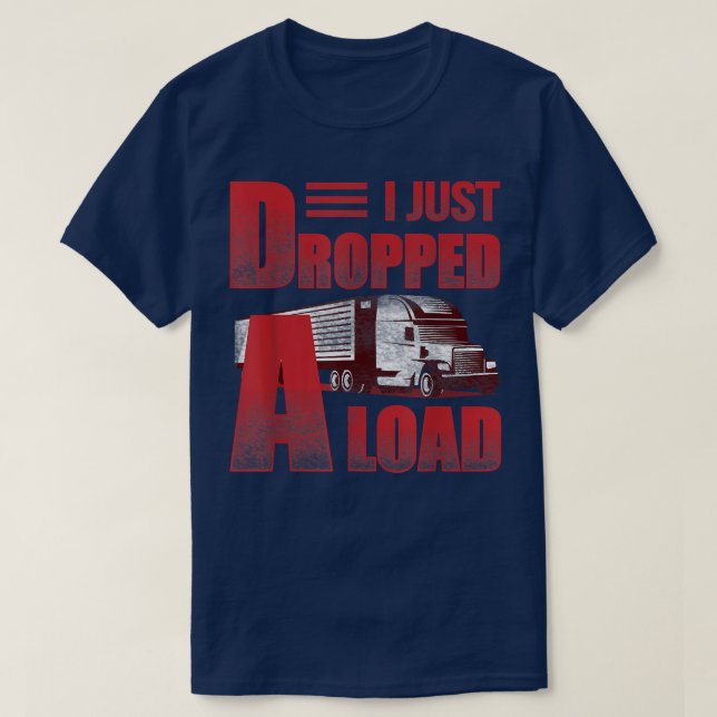 T-shirt Devis de camion Conducteur de camion Conception Vi (Design devant)