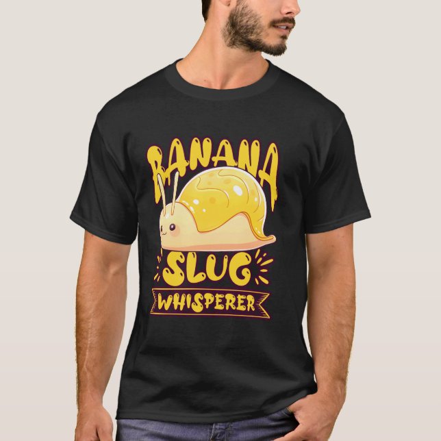 T-shirt Devis de capture de limaille de banane pour la cap (Devant)
