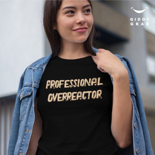 T-shirt Devis de caractère amusant de surréacteur professi (Créateur téléchargé)