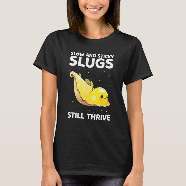 T-shirt Devis de collecte de limaces bananes pour la scien (Devant)