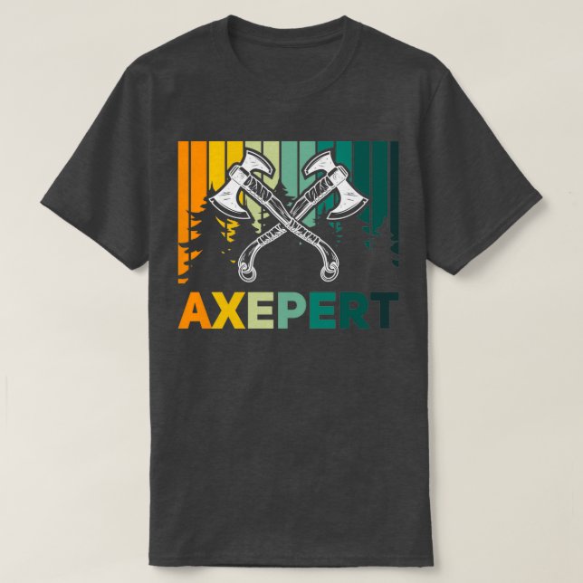 T-shirt Devis de déplacement Ax Big Axes Axepert (Design devant)