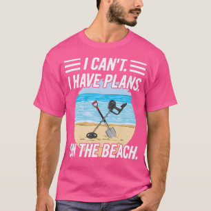 T-shirt Devis De Détection De Métal Pour Un Chasseur De Tr