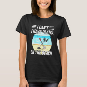 T-shirt Devis De Détection De Métal Pour Un Chasseur De Tr