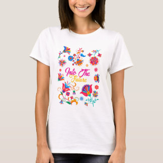 T-shirt Devis de fleurs