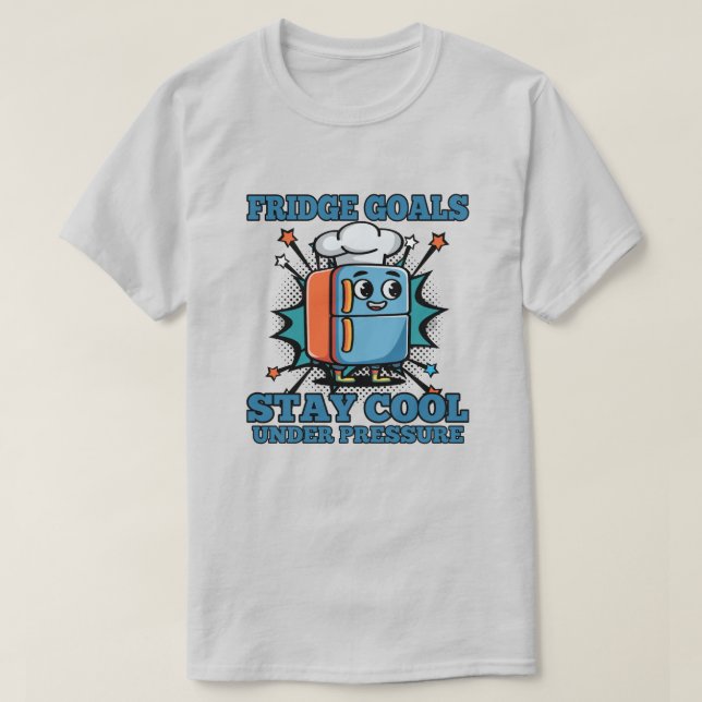 T-shirt Devis de frigo amusant (Design devant)