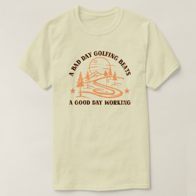 T-shirt Devis de golf amusant | Amateur de golf (Design devant)