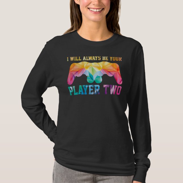 T-shirt Devis de jeu de femme mari Gamer Pun Conception du (Devant)
