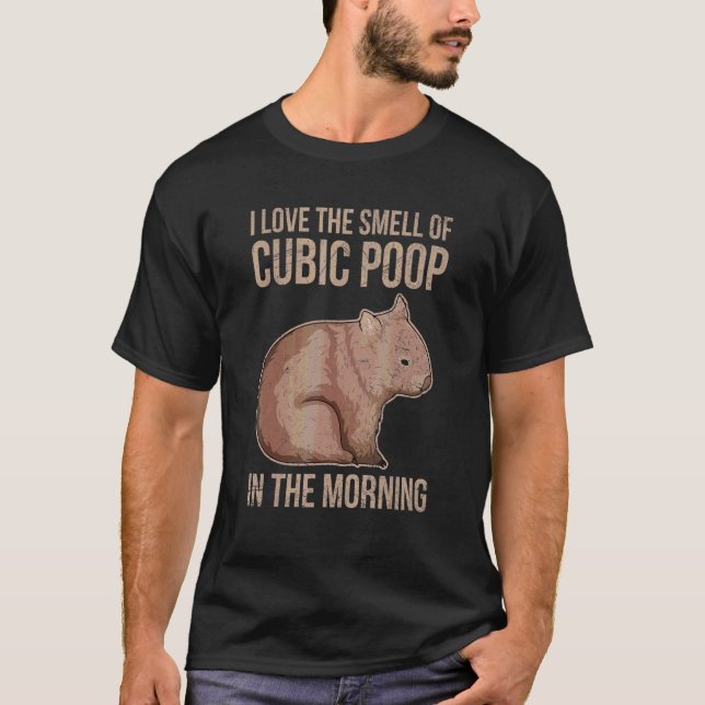 T-shirt Devis De L'Australie Outback Wombat Pour Un Expert (Devant)