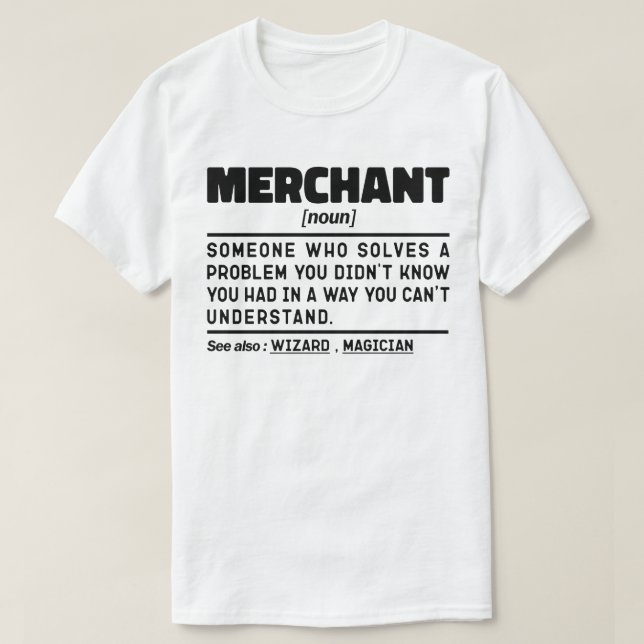 T-shirt Devis de l'Humour ouvrier de la définition de nouv (Design devant)