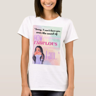 T-shirt DEVIS DE messagerie instantanée FABULEUX