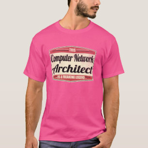 T-shirt Devis de profession amusant Réseau informatique Vi