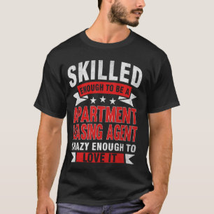 T-shirt Devis De Profession Drôle Appartement Compétent Lo