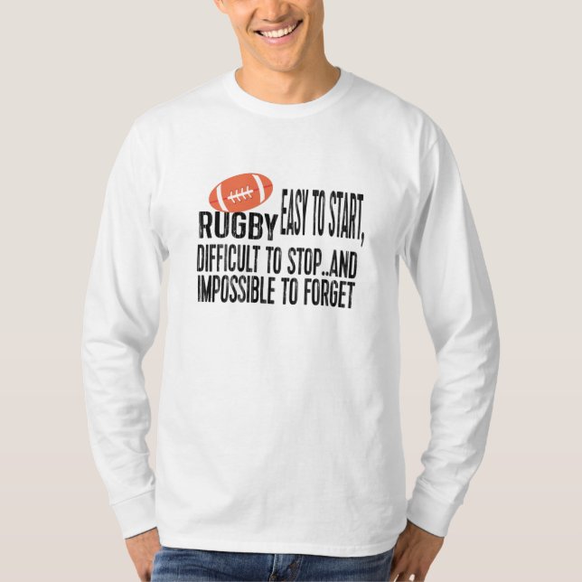 T-SHIRT DEVIS DE RUGBY (Devant)