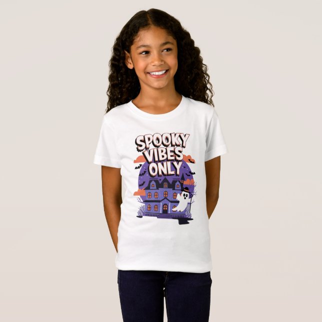 T-Shirt Devis de saison éffrayante (Devant entier)