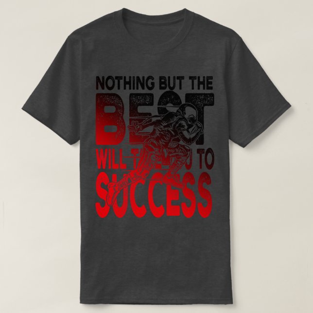T-shirt Devis de succès (Design devant)
