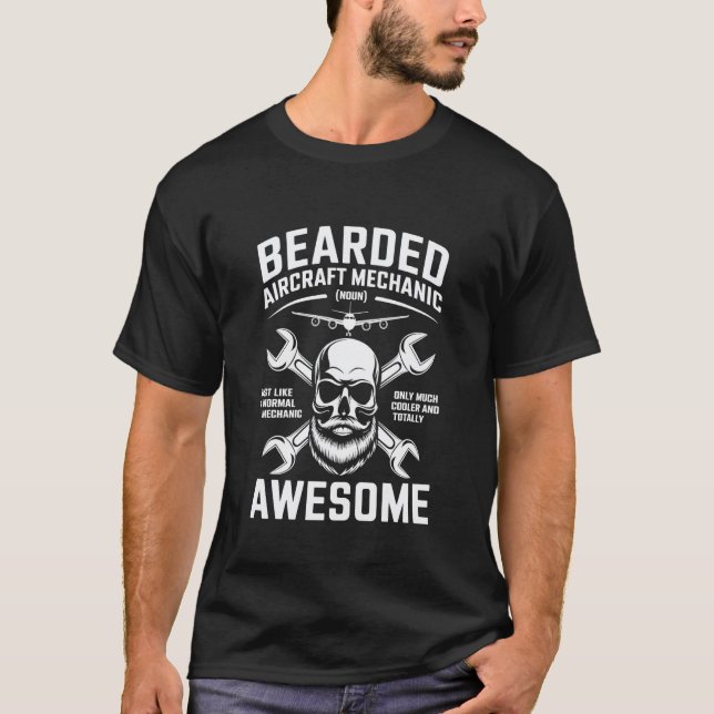 T-shirt Devis de technicien d'avion pour avion d'avion Me (Devant)