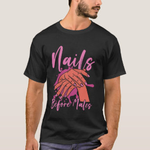 T-shirt Devis de technicien en onglerie Uniforme de travai