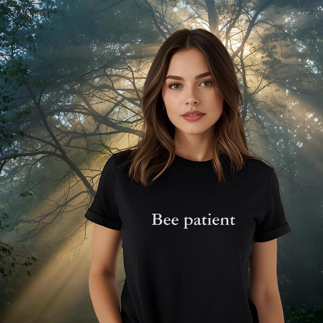T-shirt devis de tenue esthétique Bee patient (Créateur téléchargé)