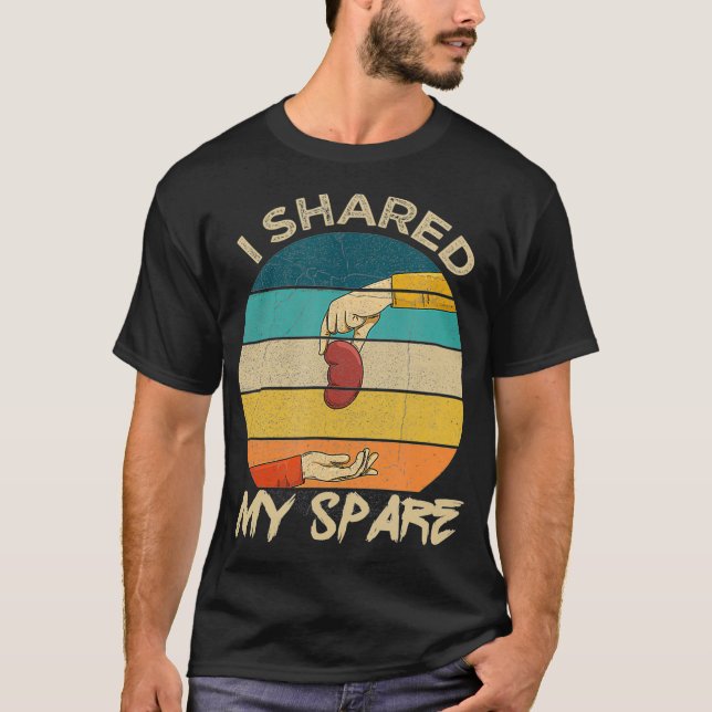 T-shirt Devis de transplantation de rein pour un donneur d (Devant)