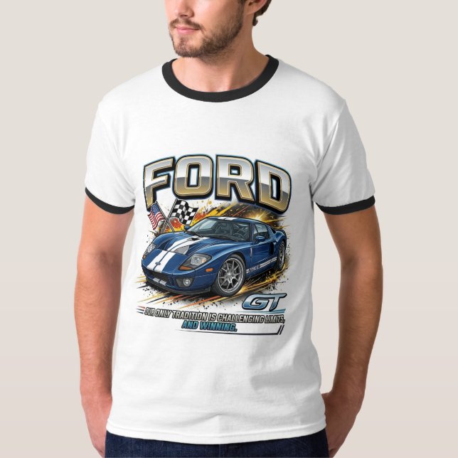 T-shirt devis de voiture  (Devant)