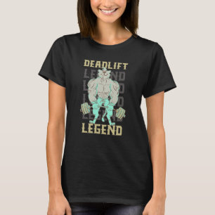 T-shirt Devis d'entraînement pour la gymnase Deadlifend Le