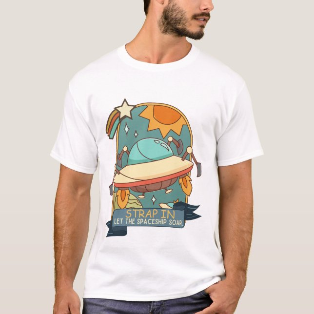 T-SHIRT DEVIS D'ESPACE (Devant)