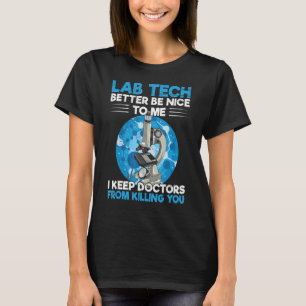 T-shirt Devis d'un technologue de laboratoire Médicale pou