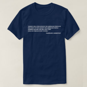 T-shirt Devis FDR foncé