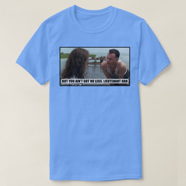 T-shirt Devis Forrest Gump (Design devant)
