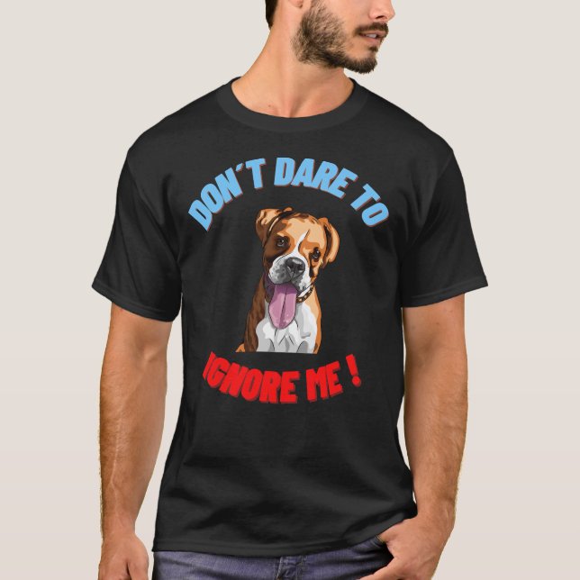 T-shirt Devis mignon American Pit Bull Terrier (Devant)