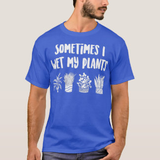 T-shirt Devis Plante de l'arrosage planétaire du jardinier