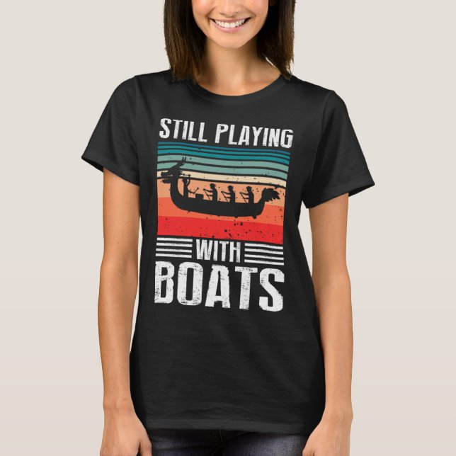T-shirt Devis pour dragonnier Bateau Dragon et Dragonboat  (Devant)