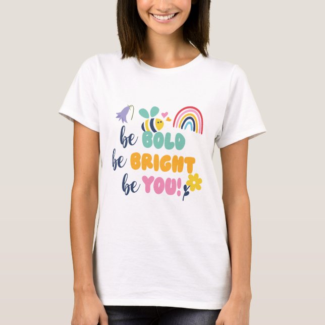 T-shirt Devis pour enfants mignons Marchandises (Devant)