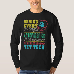 T-shirt Devis technique vétérinaire épuisé