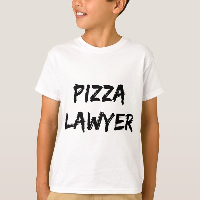 T-shirt Devis tendance de l'avocat Pizza (Devant)