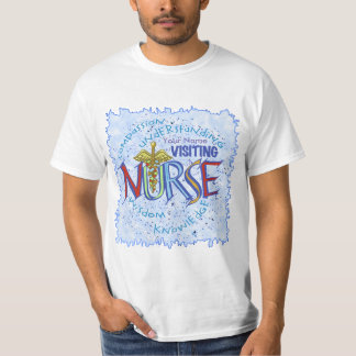 T-shirt Devise d'infirmière visiteuse