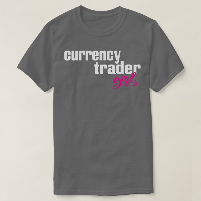 T-shirt Devise Trader Girl 1 (Design devant)