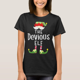 T-shirt Deviy Elf Group Noël Pajama Party