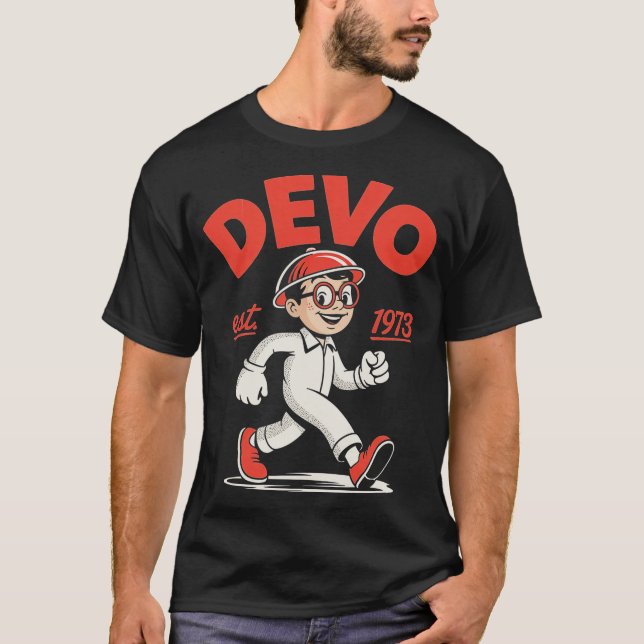 T-shirt Devo est 1973 (Devant)