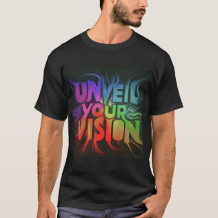 T-shirt Dévoiler votre vision Design homme