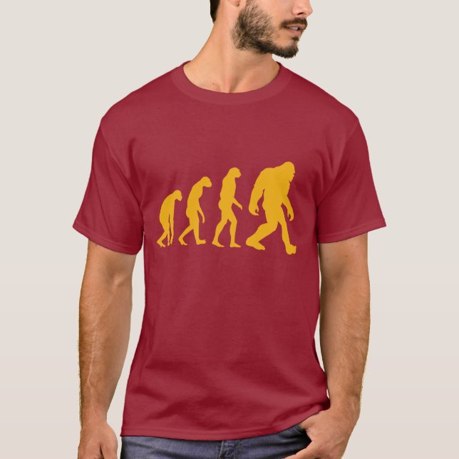 T-shirt d'évolution de Bigfoot (Devant)
