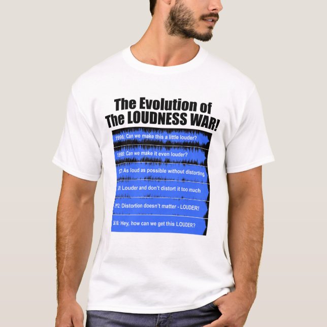 T-shirt d'évolution de guerre de volume (Devant)