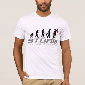 T-shirt d'évolution de la TEMPÊTE des hommes
