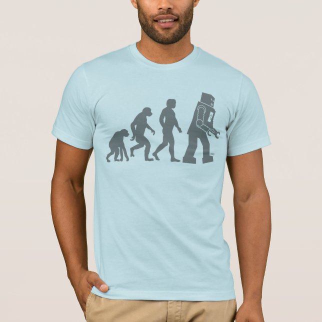 T-shirt d'évolution de robot (Devant)