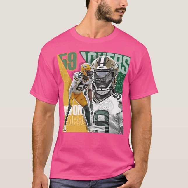 T-shirt DeVondre Campbell Football Chemise Tapestry 2 (Devant)