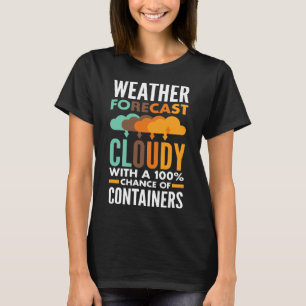 T-shirt DevOps Ingénieur Cloud Informatique Météo Prévisio